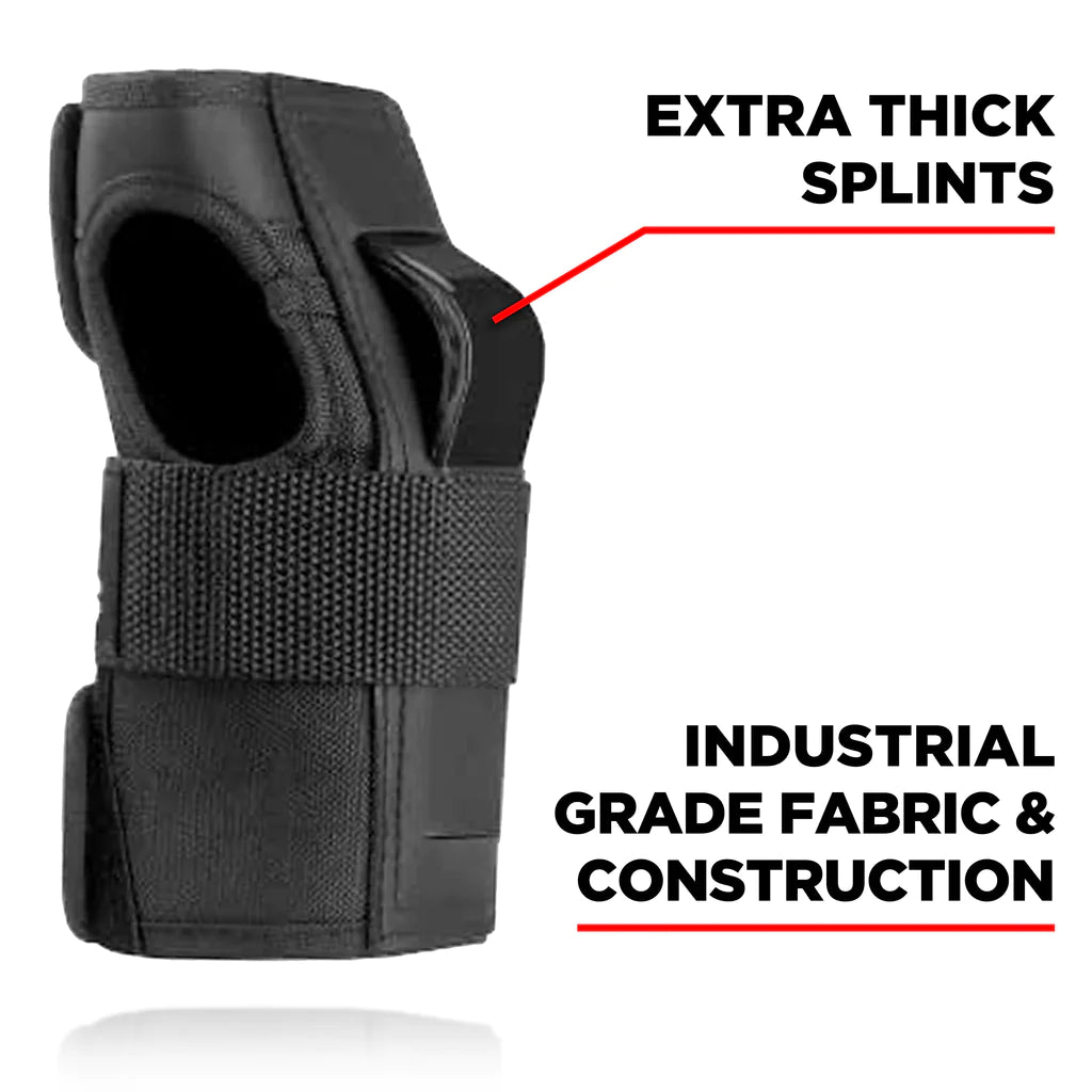 187 Wrist Guards - Protective Wrist Support for Skateboarding, Rollerblading & Scooter Riding - Durable & Comfortable Safety Gear for Extreme Sports
