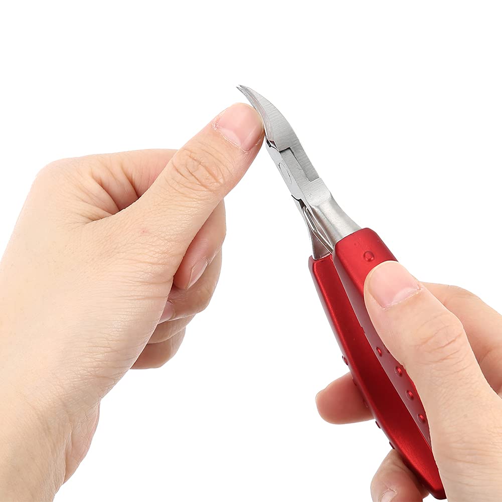 LANTRO JS Professional Nail Clipper Set - Stainless Steel Ingrown Toenail Clippers for Men & Women | Perfect for Pedicure, Travel & Home Grooming Kit