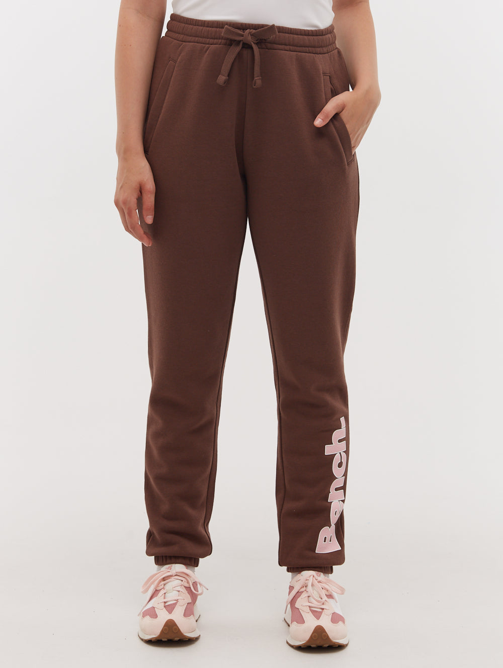 Frynn Outline Logo Joggers for Women - Stylish Comfortable Athletic Pants for Running, Yoga & Lounge Wear - Trendy Casual Streetwear Outfit