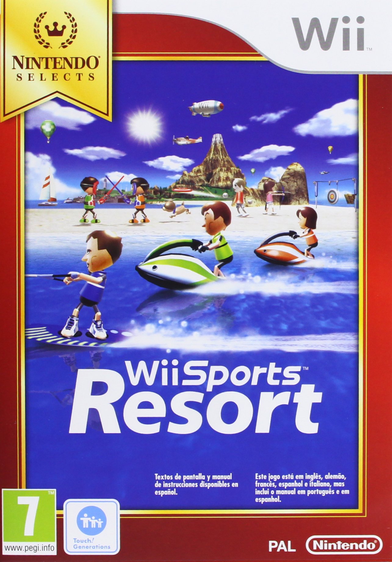 Nintendo Wii Sports Resort - Best Selling Wii Game for Family Fun | Multiplayer Sports Simulation for Parties & Indoor Activities