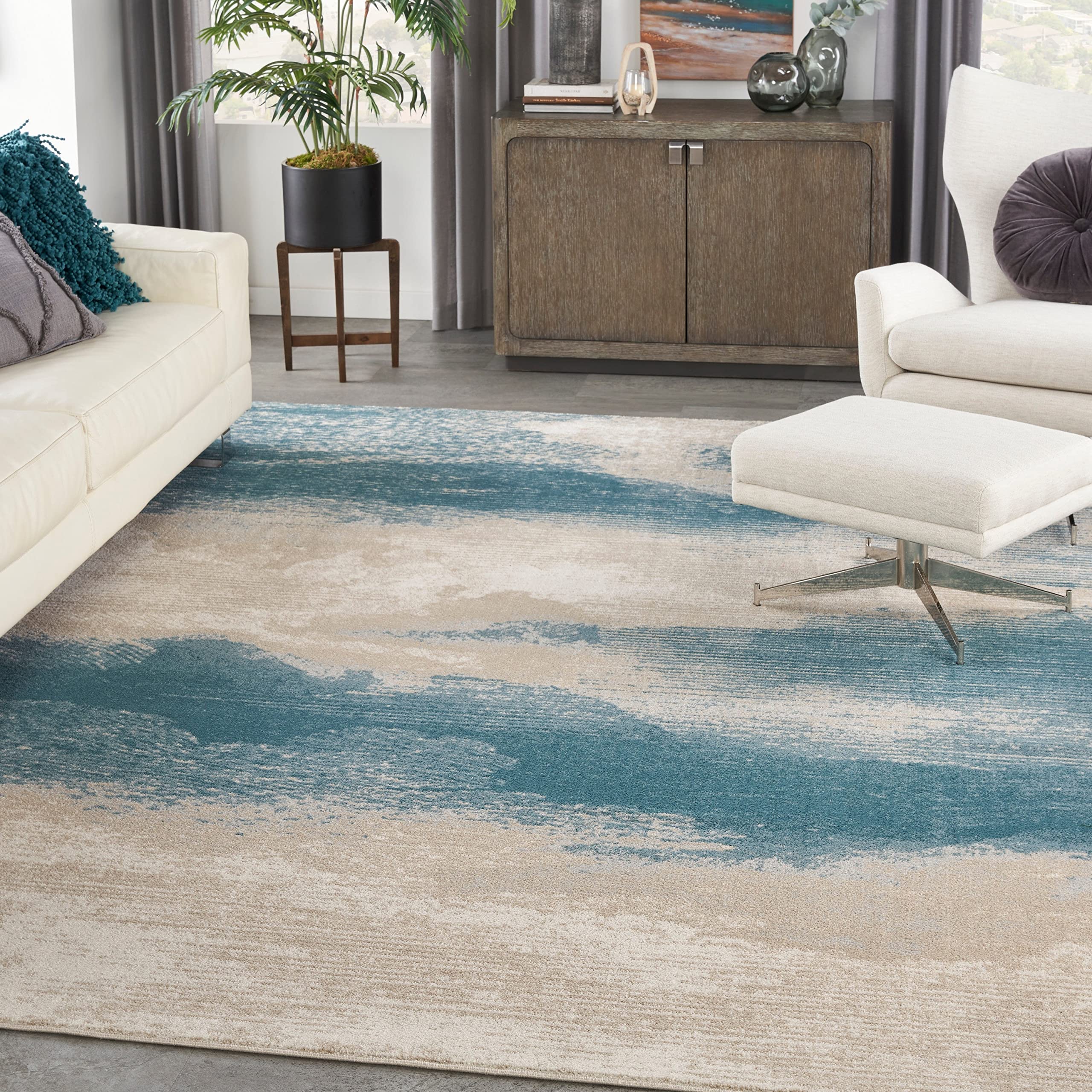 Nourison Maxell Flint 5'3