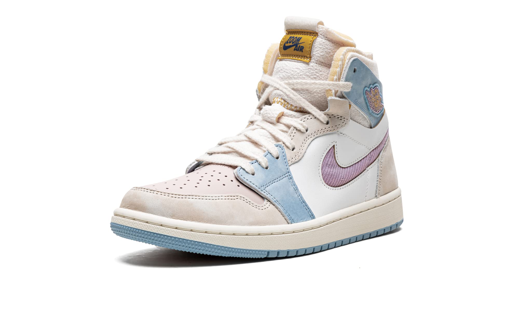 Nike Air Jordan 1 Zoom Air CMFT Women's Sneakers DQ5092-651 - Pink Oxford Size 7W - Comfortable Running Shoes for Women, Gym Workout & Casual Wear