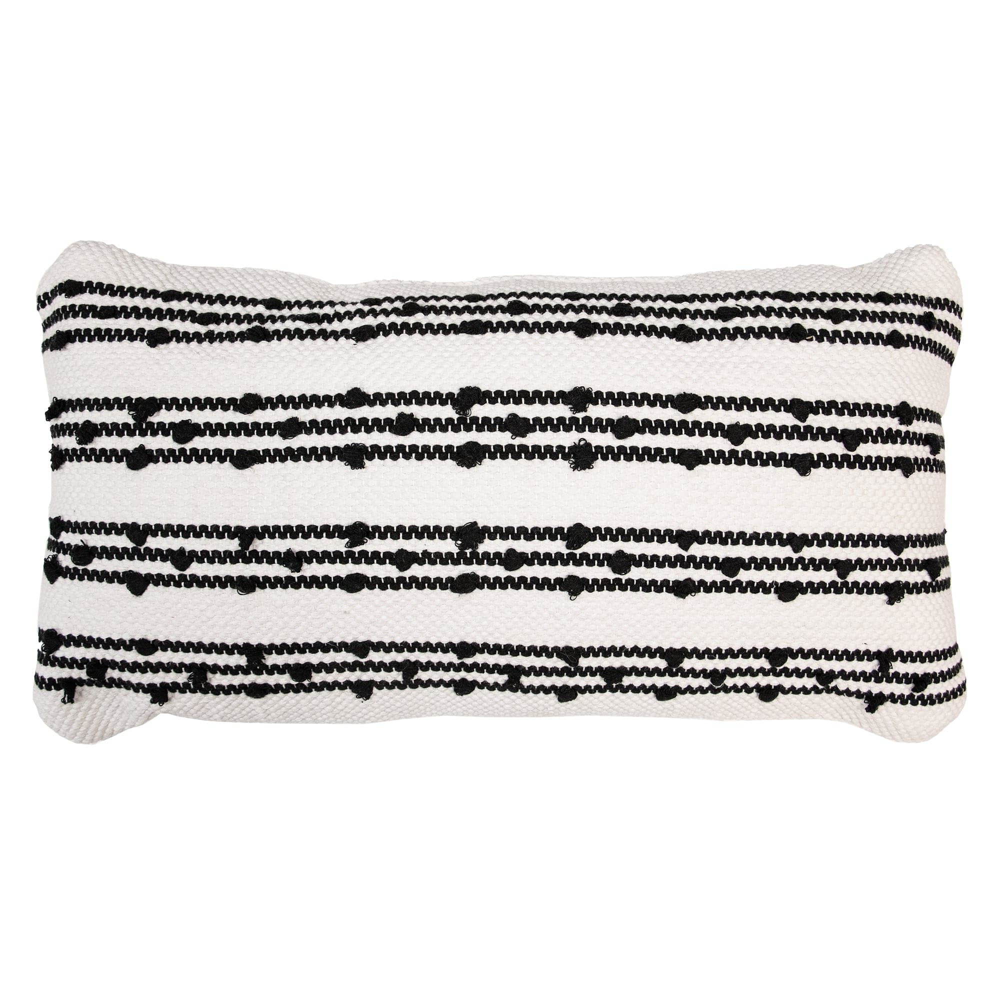 Stylish Hash Stripe Decorative Throw Pillow Cover - Modern Geometric Pattern Cushion for Sofa, Bed, Living Room & Home Decor