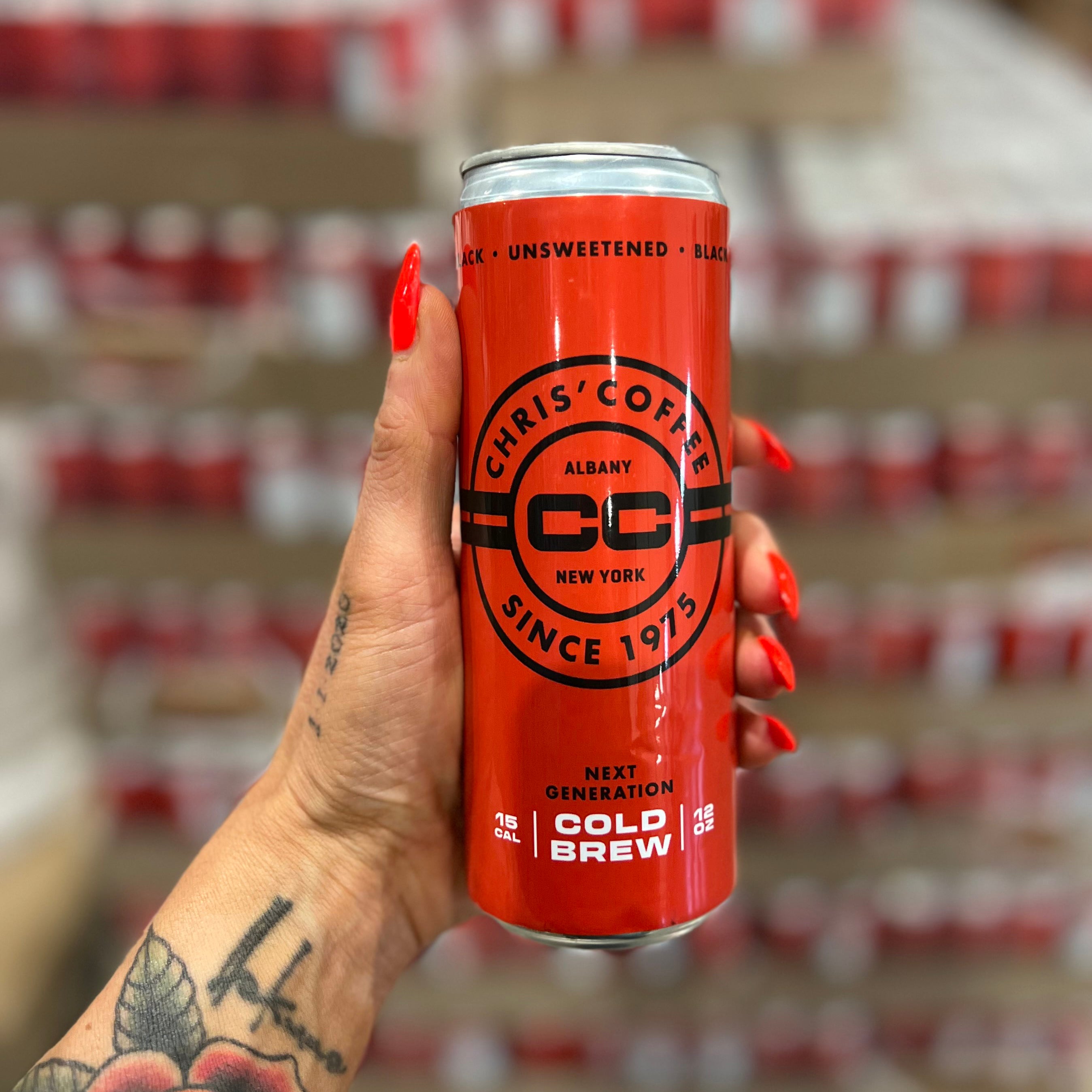 Premium Cold Brew Coffee (12 oz Can) - Smooth & Bold Flavor for Home, Office & On-the-Go | Next Generation Ready-to-Drink Iced Coffee