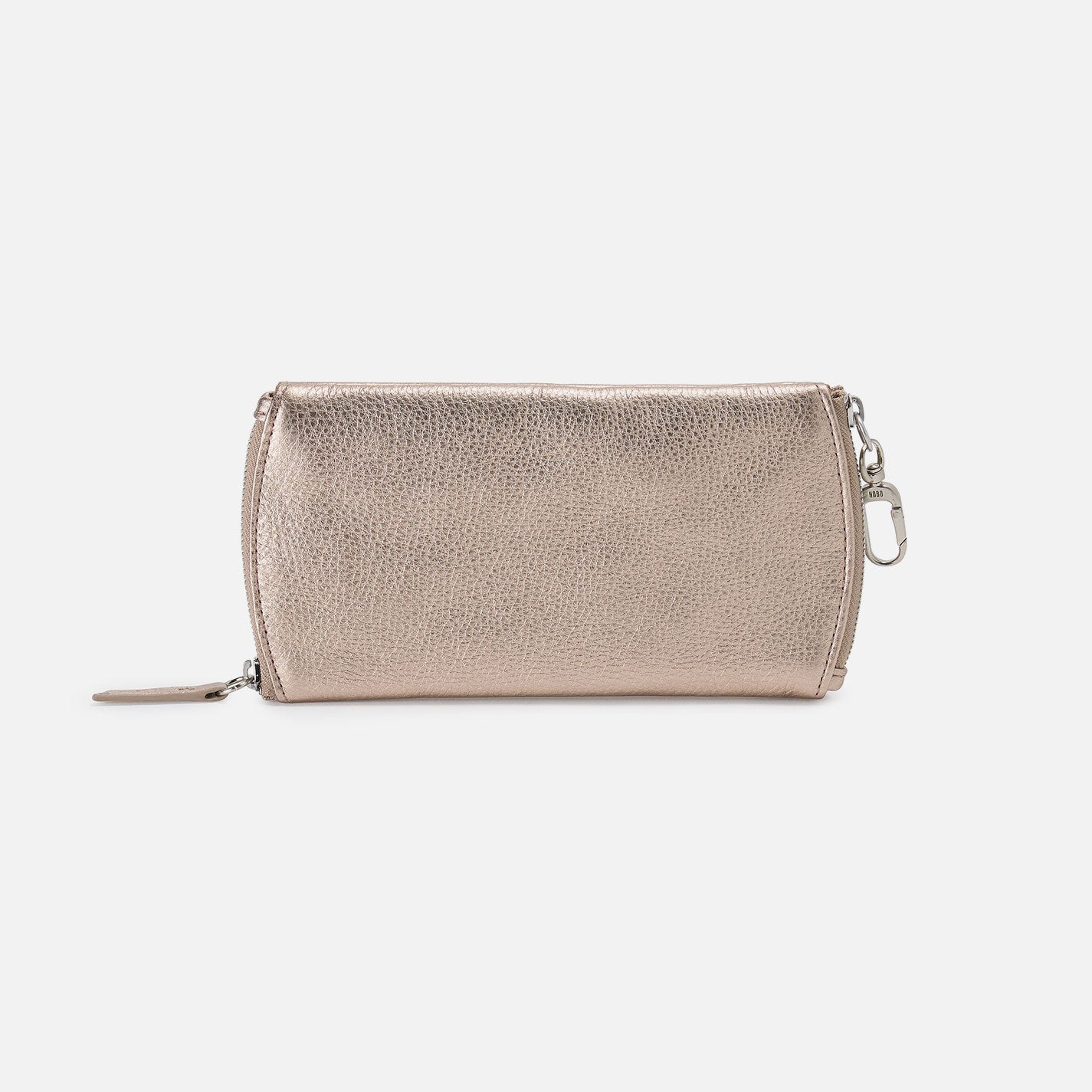 Premium Metallic Leather Spark Double Eyeglass Case - Cameo Quartz | Stylish Protective Eyewear Storage for Travel & Everyday Use