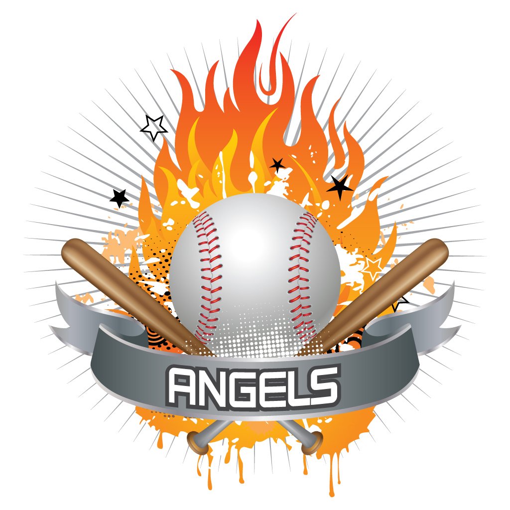 VictoryStore Angels Mascot Baseball Team Towels - 15-Pack Soft & Absorbent Cotton Towels for Sports Fans, Team Spirit & Home Decor