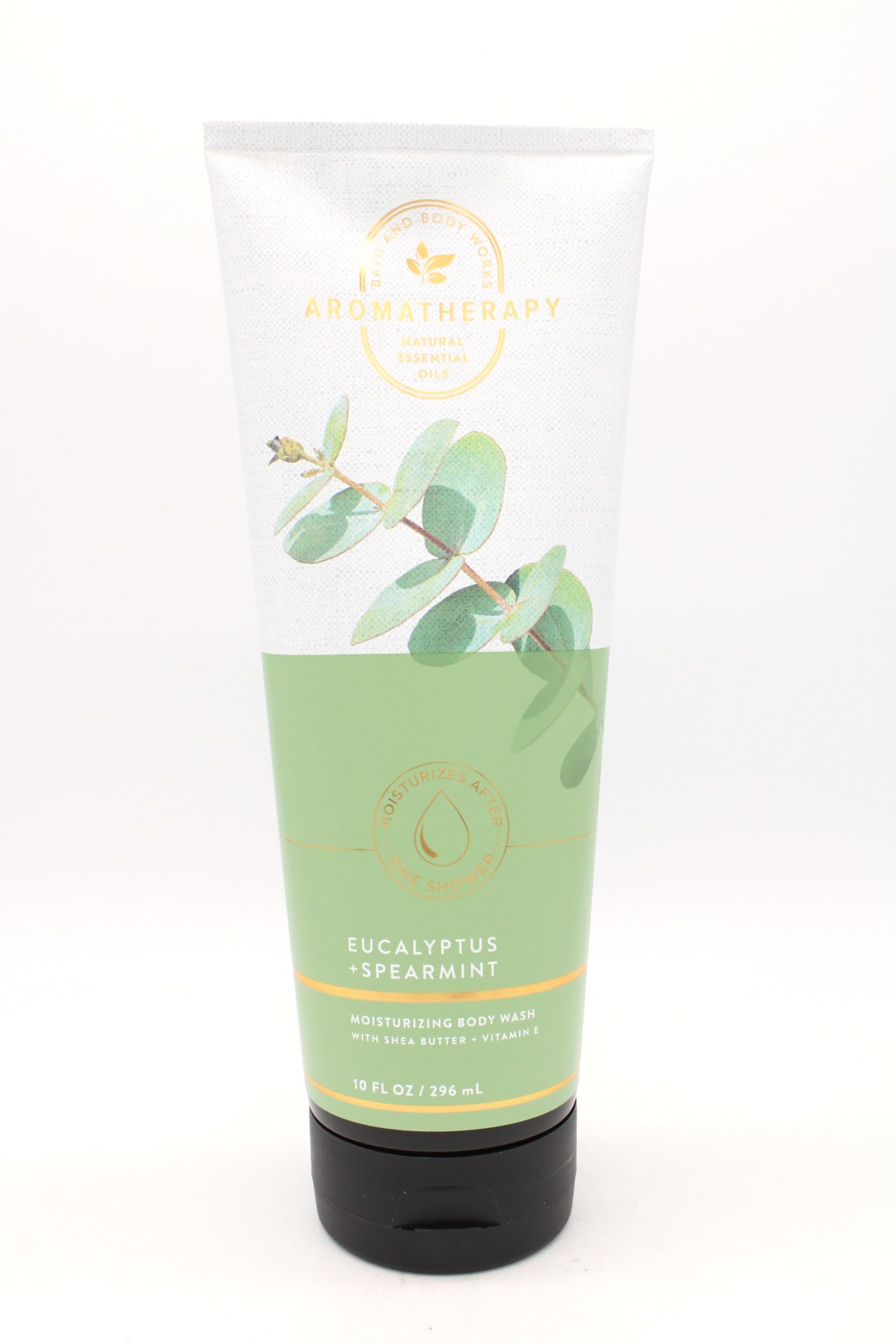 Eucalyptus & Spearmint Moisturizing Body Wash - 10 fl oz | Hydrating Shower Gel for Dry Skin - Relaxing Aromatherapy Bath & Body Care - Perfect for Daily Use & Spa Nights