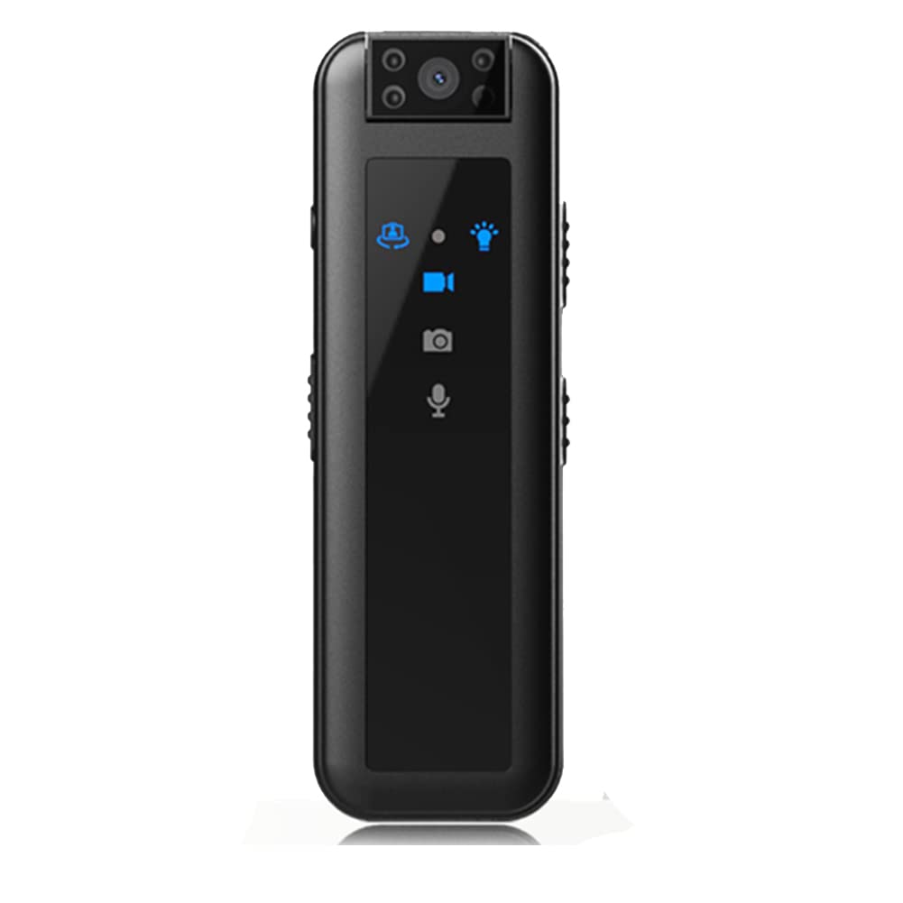HCLZOE HD 1080P Infrared Night Vision Recorder Camera - Wearable Body Cam, Car DVR, Home Security & Pet Monitoring Camera for Outdoor Activities, Nighttime Surveillance, and Evidence Recording