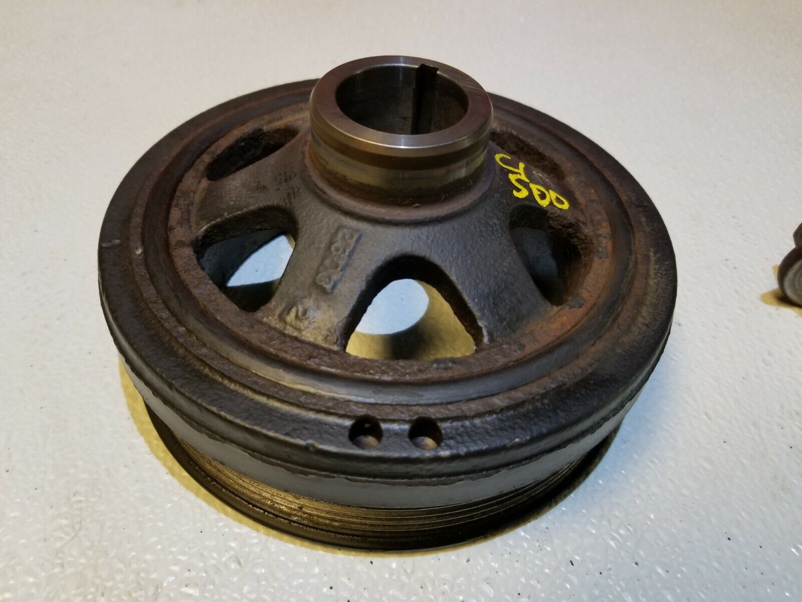 Original 03 04 05 06 Mercedes CL500 Crankshaft Pulley Harmonic Balancer OEM M113 5.0L V8 Engine Part - Replacement for Smooth Performance & Vibration Reduction