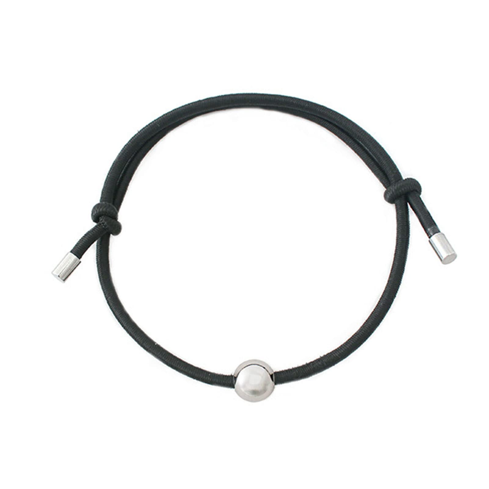 Hislaves Adjustable Rope Bracelets for Men and Women - Couple Friendship Jewelry Set, Delicate Simple Design - Perfect for Valentine's Day Gifts, Anniversaries & Everyday Wear