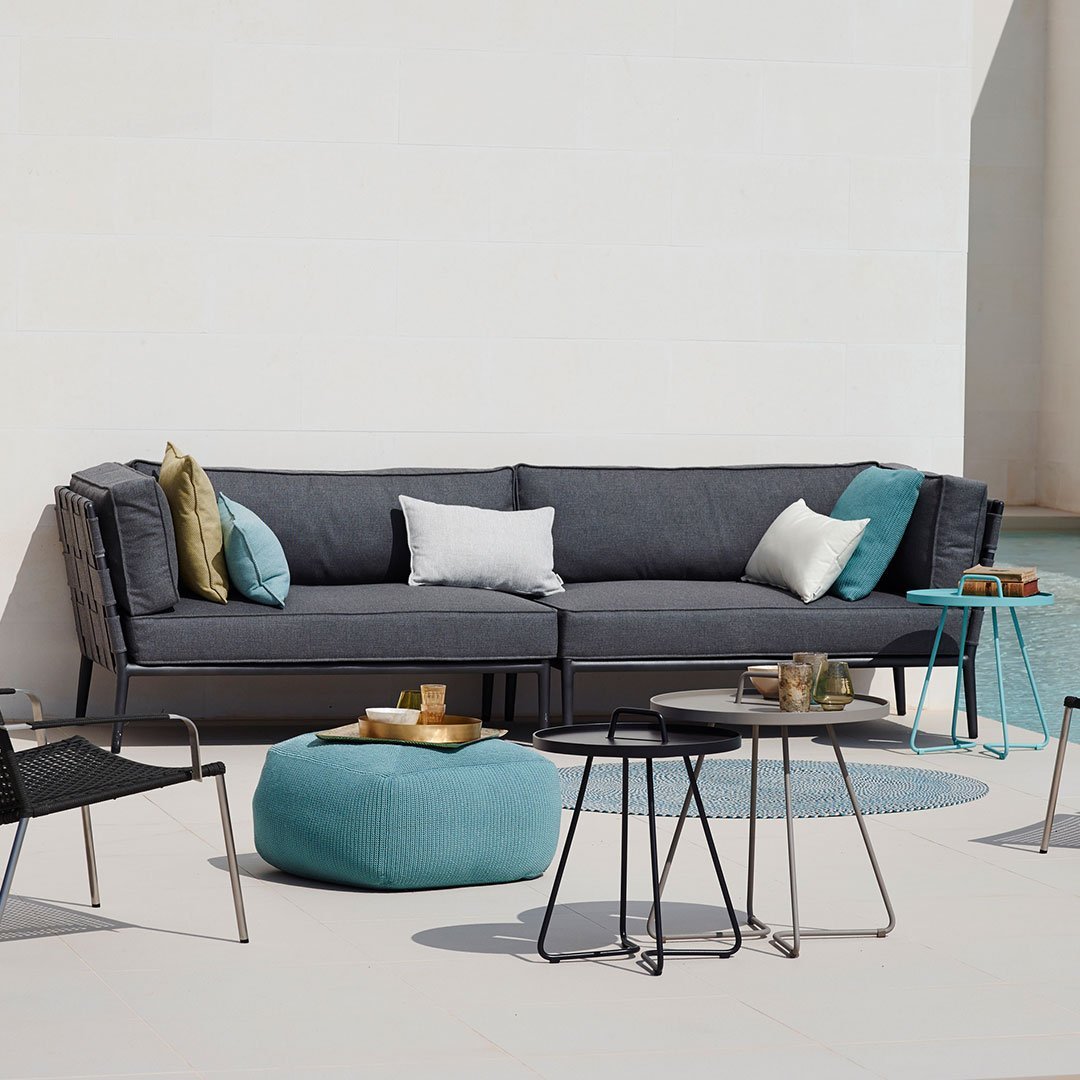 Premium Conic Outdoor Modular Sofa Set - Waterproof & UV Resistant Patio Furniture for Backyard, Garden, Poolside - Comfortable Sectional Couch with Adjustable Configurations