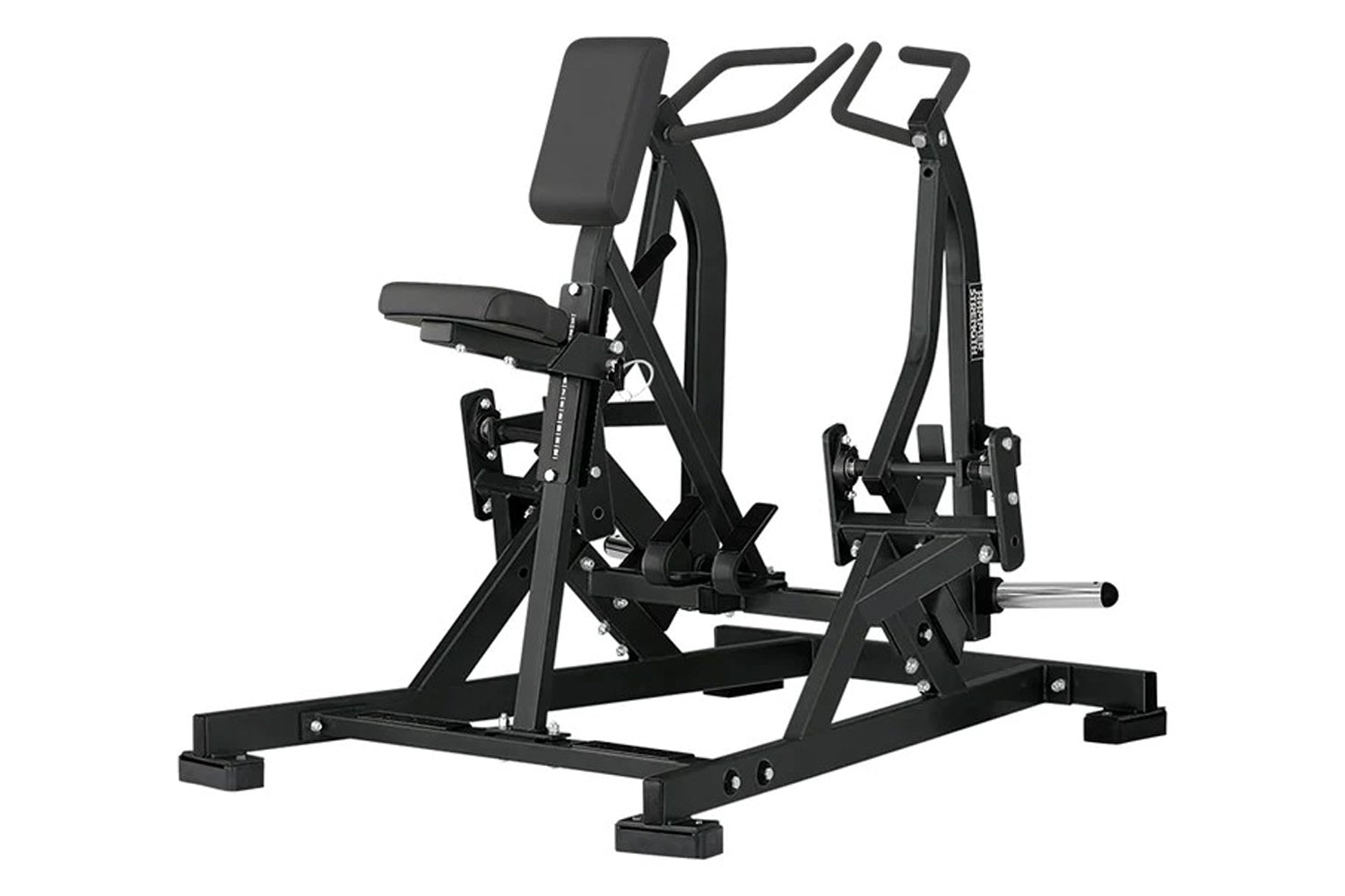 Hammer Strength Plate Loaded Iso-Lateral Row Machine - Commercial Gym Equipment for Back Workouts & Strength Training - Perfect for Home Gyms & Fitness Centers