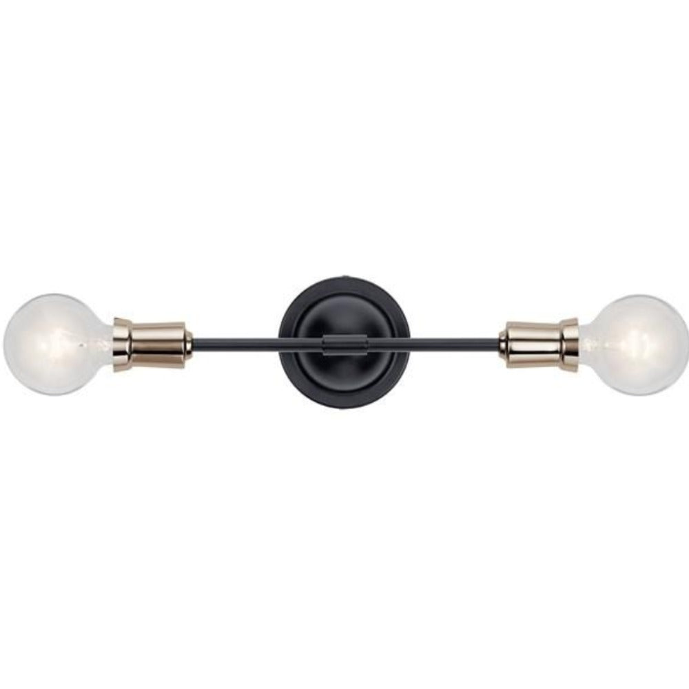 Callaway Wall Sconce Light Fixture - Modern Indoor/Outdoor Wall Mounted Lighting for Living Room, Bedroom, Porch & Patio