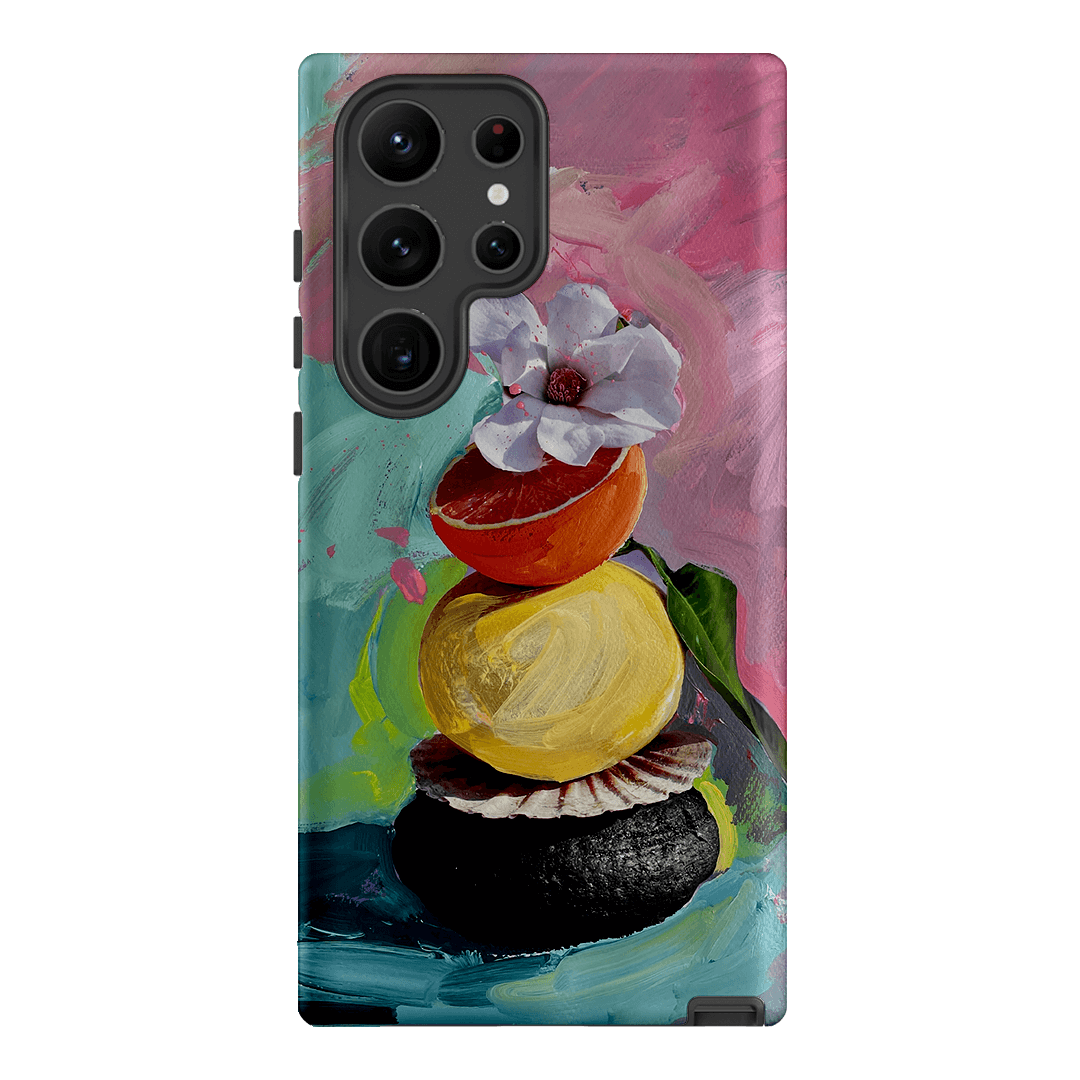 Pink Marble Phone Case for iPhone 15 Pro Max - Shockproof Protective Cover with Non-Slip Grip - Perfect for Everyday Use, Gym & Outdoor Activities