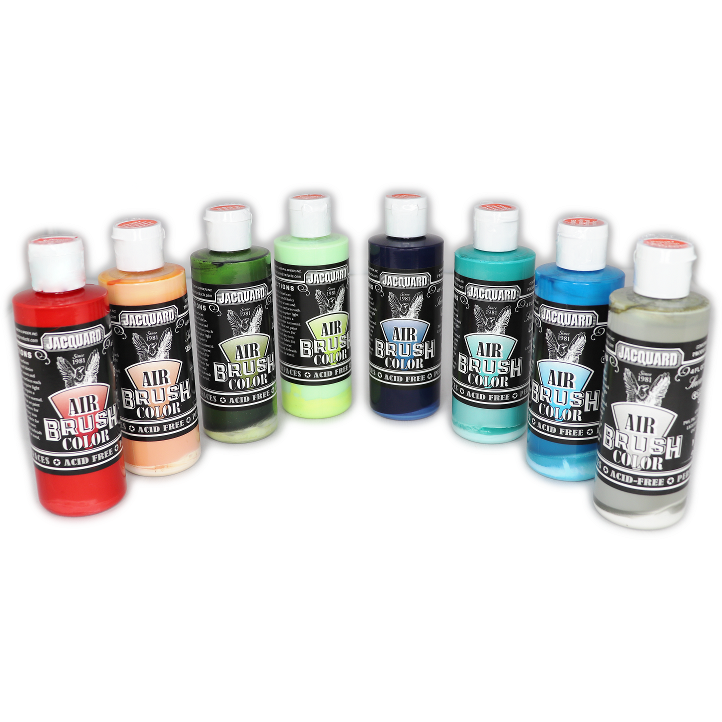 JACQUARD Airbrush Paint for Sneakers - Custom Shoe Design & DIY Art Supplies - Perfect for Sneaker Customization, Canvas Shoes, and Fabric Painting