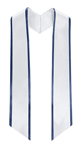 White/Navy Sides