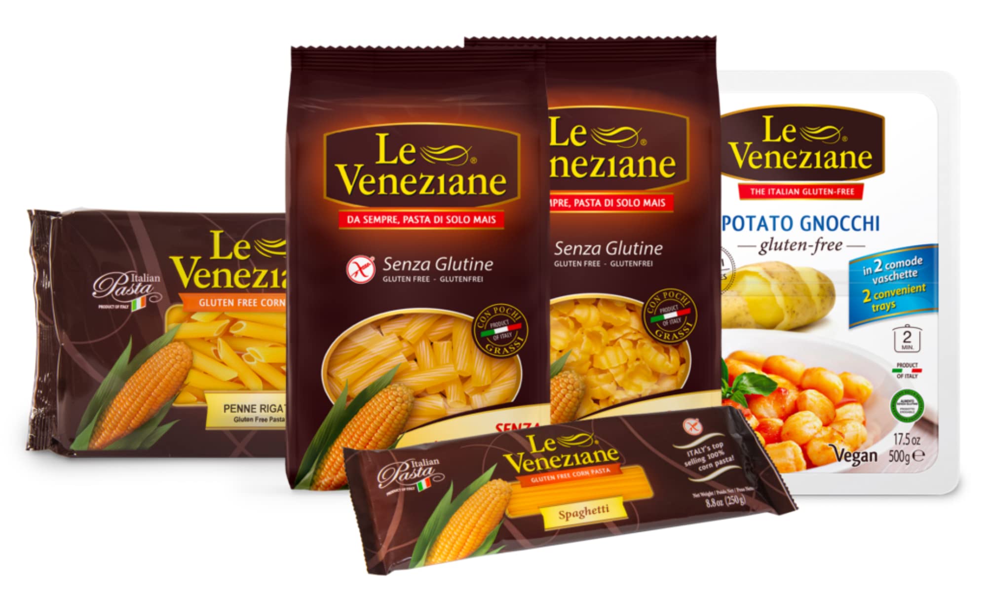Le Veneziane Gluten Free Tagliatelle Pasta - 250g | Premium Italian Wheat-Free Noodles | Perfect for Celiac Diet & Healthy Italian Meals