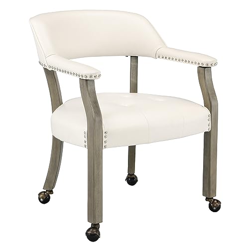 Grey Legs & Ivory Pu