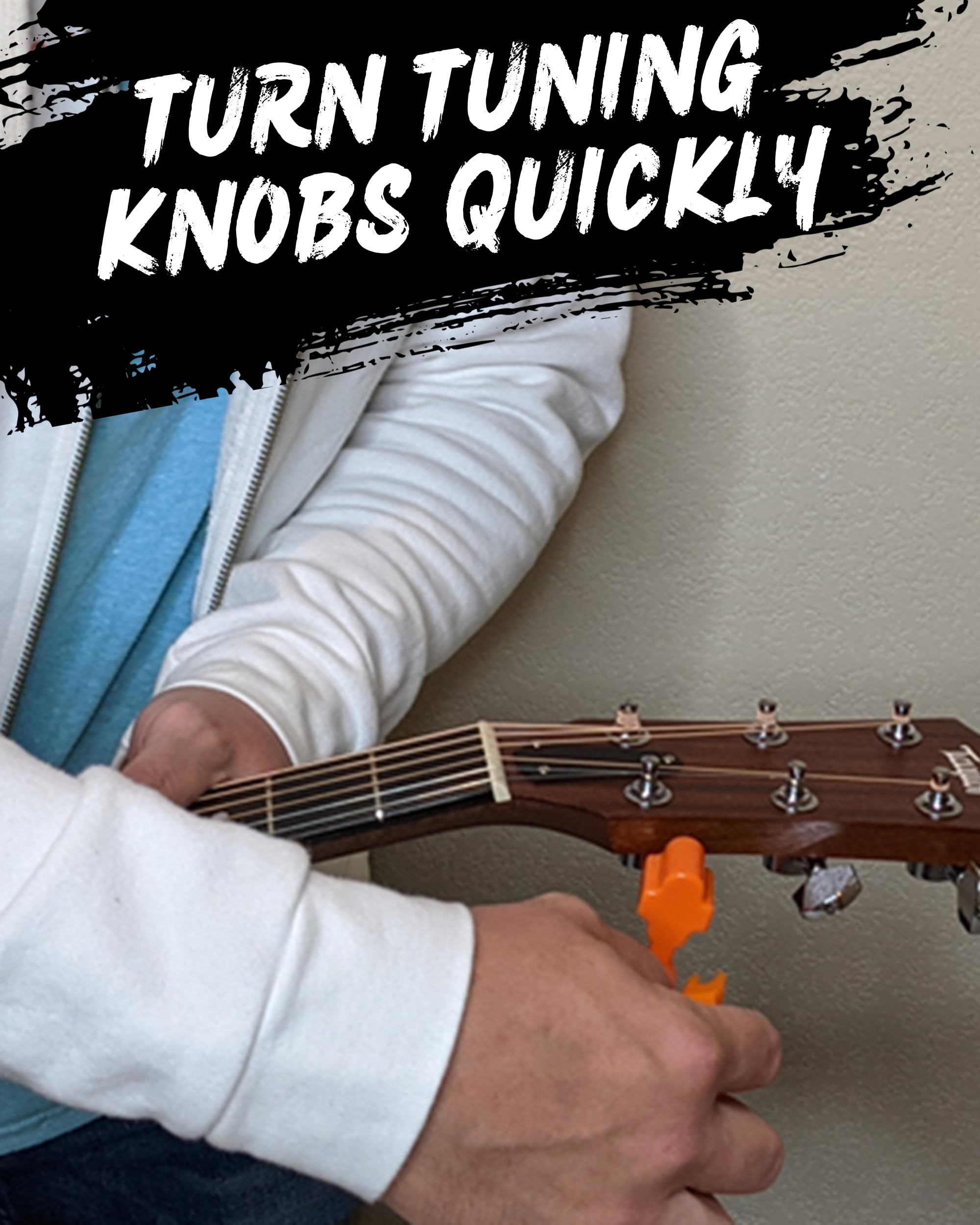 3-in-1 Guitar String Winder, Cutter & Bridge Pin Puller Tool for Acoustic & Electric Guitars - Fast String Winding, Precise Cutting & Easy Pin Removal - Perfect for Guitar Maintenance, String Changes & On-Stage Tuning