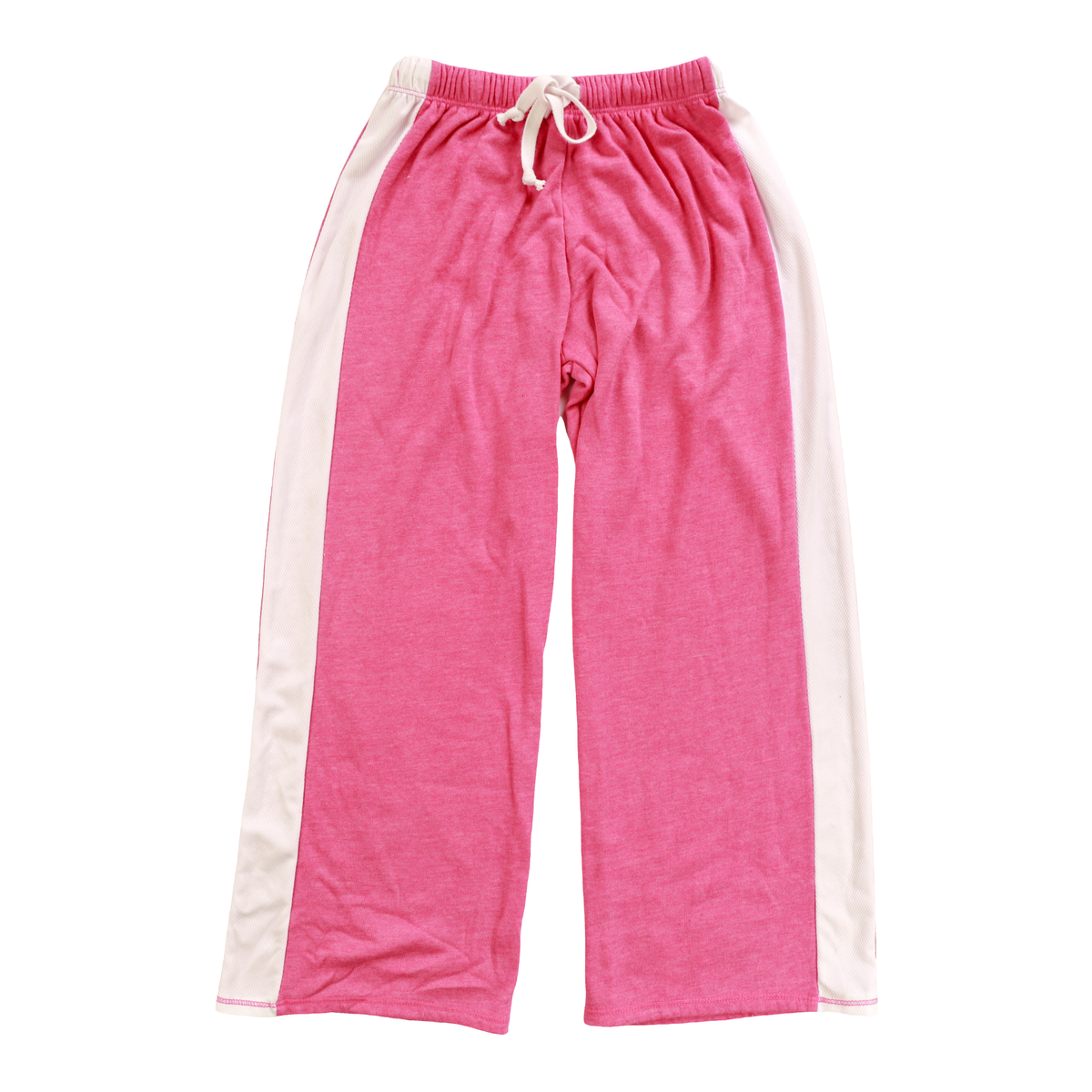 T2Love Long Sleeve Contrast Pants in Pink - Stylish and Comfortable Women's Loungewear for Home, Yoga, and Casual Outings
