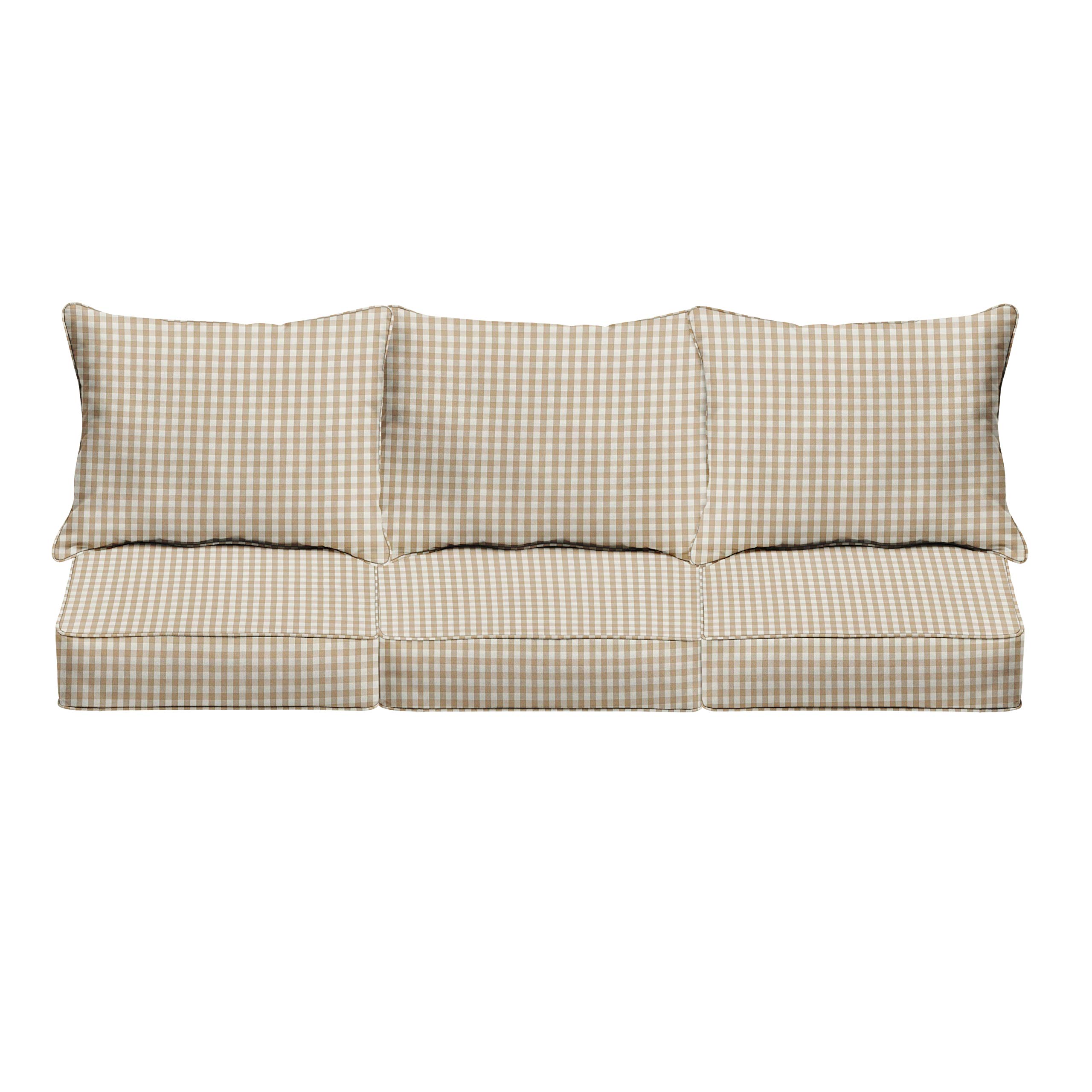 Sorra Home Richloom Dawson Birch Outdoor Patio Furniture Cushions - 23.5