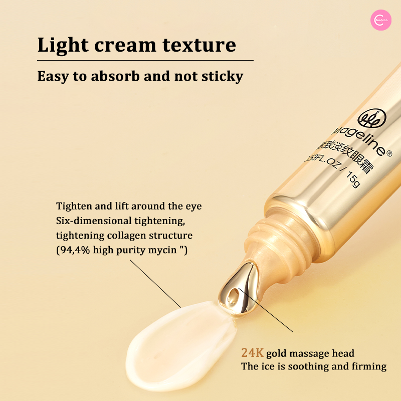 **MAGELINE Anti-Aging Eye Cream for Wrinkles & Dark Circles - Firming & Hydrating Under Eye Treatment for Women & Men - Perfect for Night & Day Use**