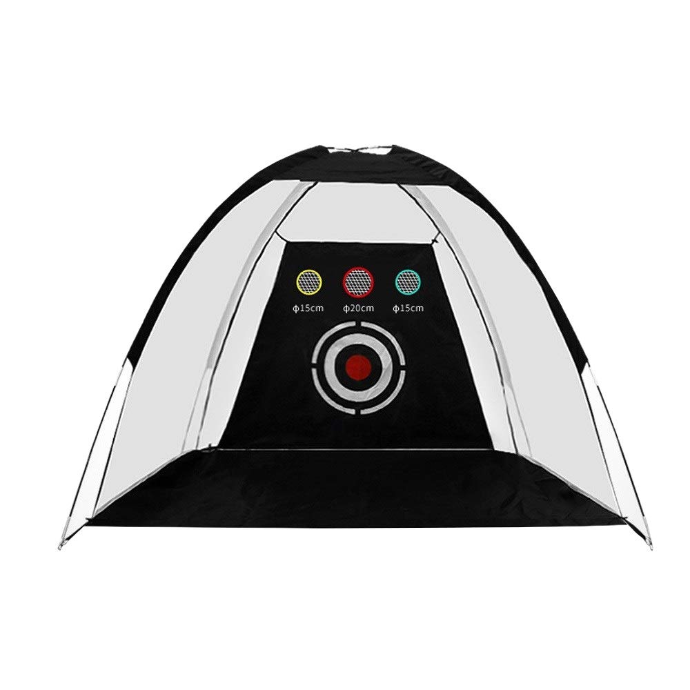 QAZPL Golf Practice Net - Portable Golf Batting Cage for Swing & Cutting Training | Indoor & Outdoor Golf Target Net | Perfect for Backyard, Driving Range & Home Golf Training