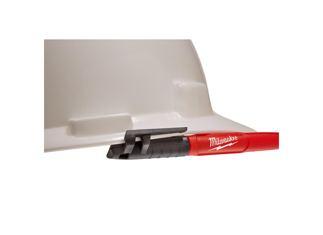 Milwaukee 48-22-3100 Inkzall Fine Point Black Permanent Marker - Ideal for Labeling, Industrial Marking & DIY Projects