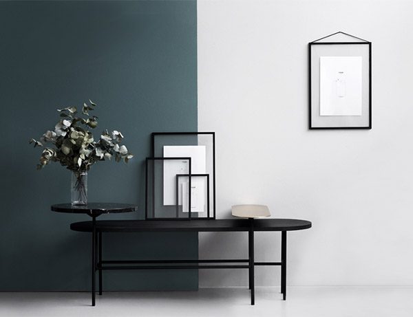 MOEBE Frame - Black Powder Coated Metal Picture Frame - 6 Size Options for Wall Art, Photos & Posters - Perfect for Home, Office & Gallery Decor