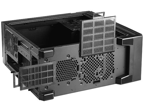 Cooler Master Silencio 652S ATX Mid Tower PC Case - Silent Computer Case with Soundproof Panels, USB 3.0 Ports & Tool-Free Design (Midnight Black) - Perfect for Gaming PC, Workstation & Home Office Setup