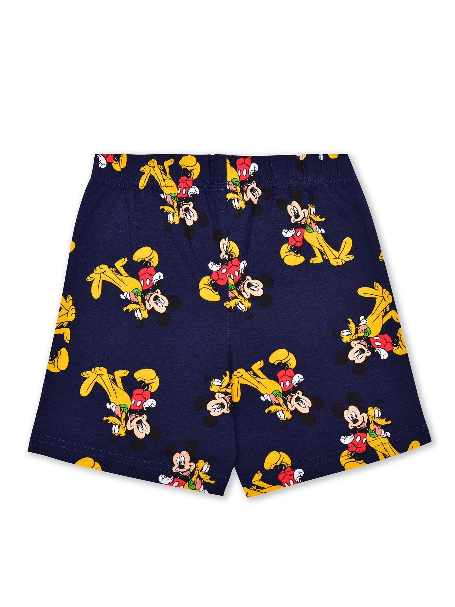 Disney Mickey Mouse & Friends Boys' Short Sleeve Graphic T-Shirt & Shorts Set - Toddler & Kids Playwear for Summer Outfits, Birthday Parties & Casual Wear