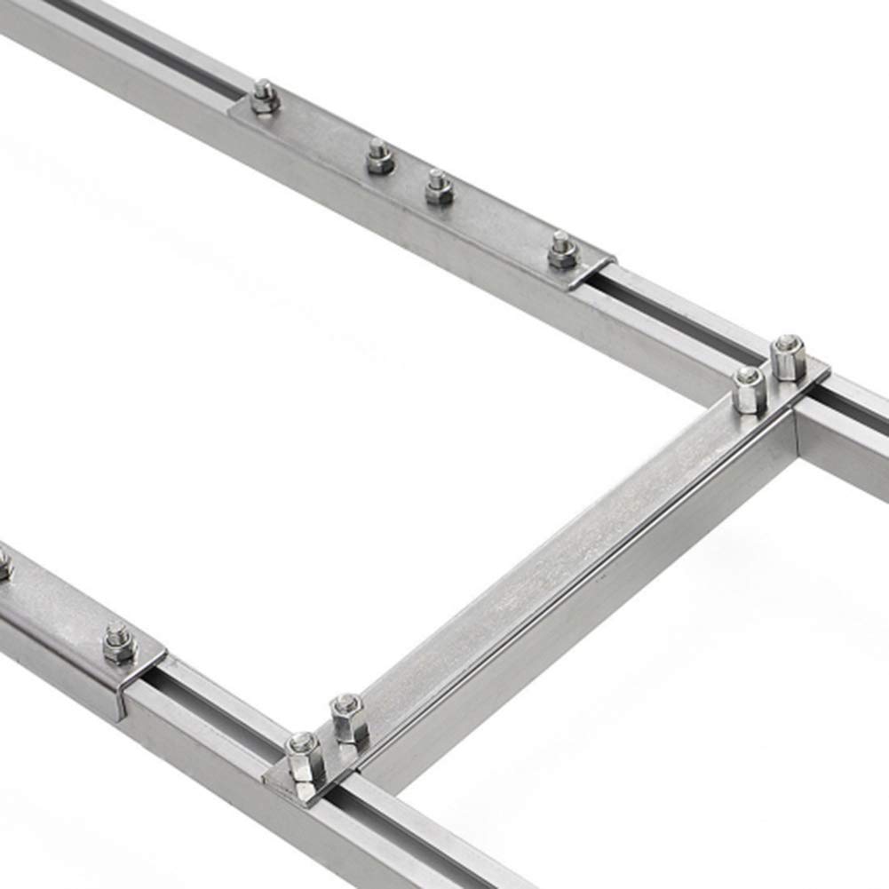 Holzfforma 9FT Milling Rail System - Compatible with Small Chainsaw Mills | Farmertec Genuine Milling Guide Set | Perfect for DIY Woodworking & Timber Cutting Projects