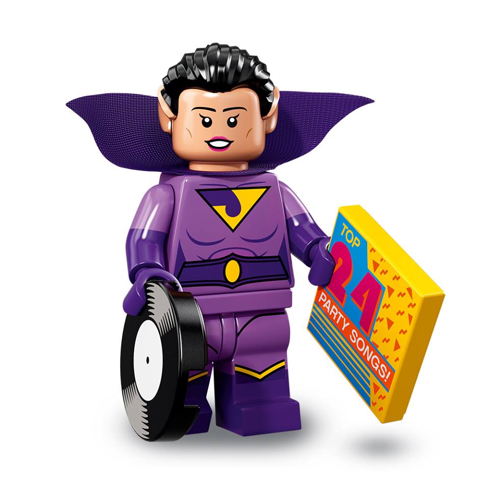 LEGO Batman Movie Series 2 Wonder Twin Jayna Minifigure - Collectible Building Toy for Superhero Fans & LEGO Enthusiasts - Perfect for Display, Play, and DC Comics Collections