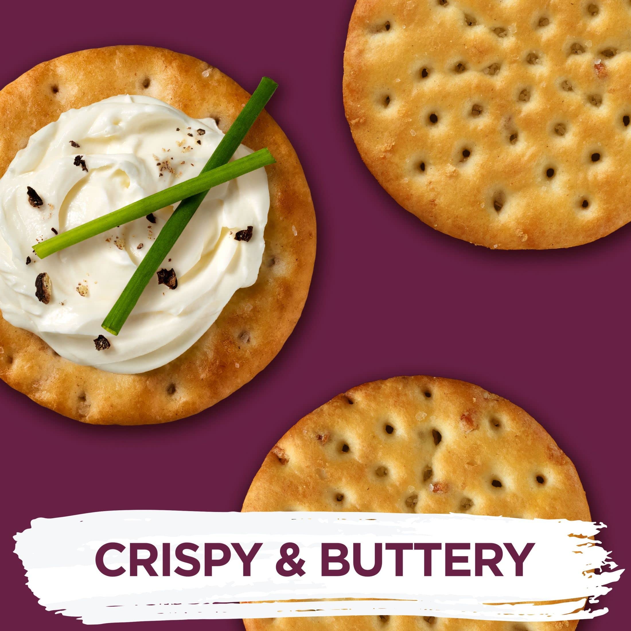 Toasted Onion Crackers - 8oz Box (Pack of 1) | Crunchy Party Snacks, Lunchbox Treats & Savory Onion Flavored Crackers | Perfect for Gatherings, School Lunches & Office Snacks