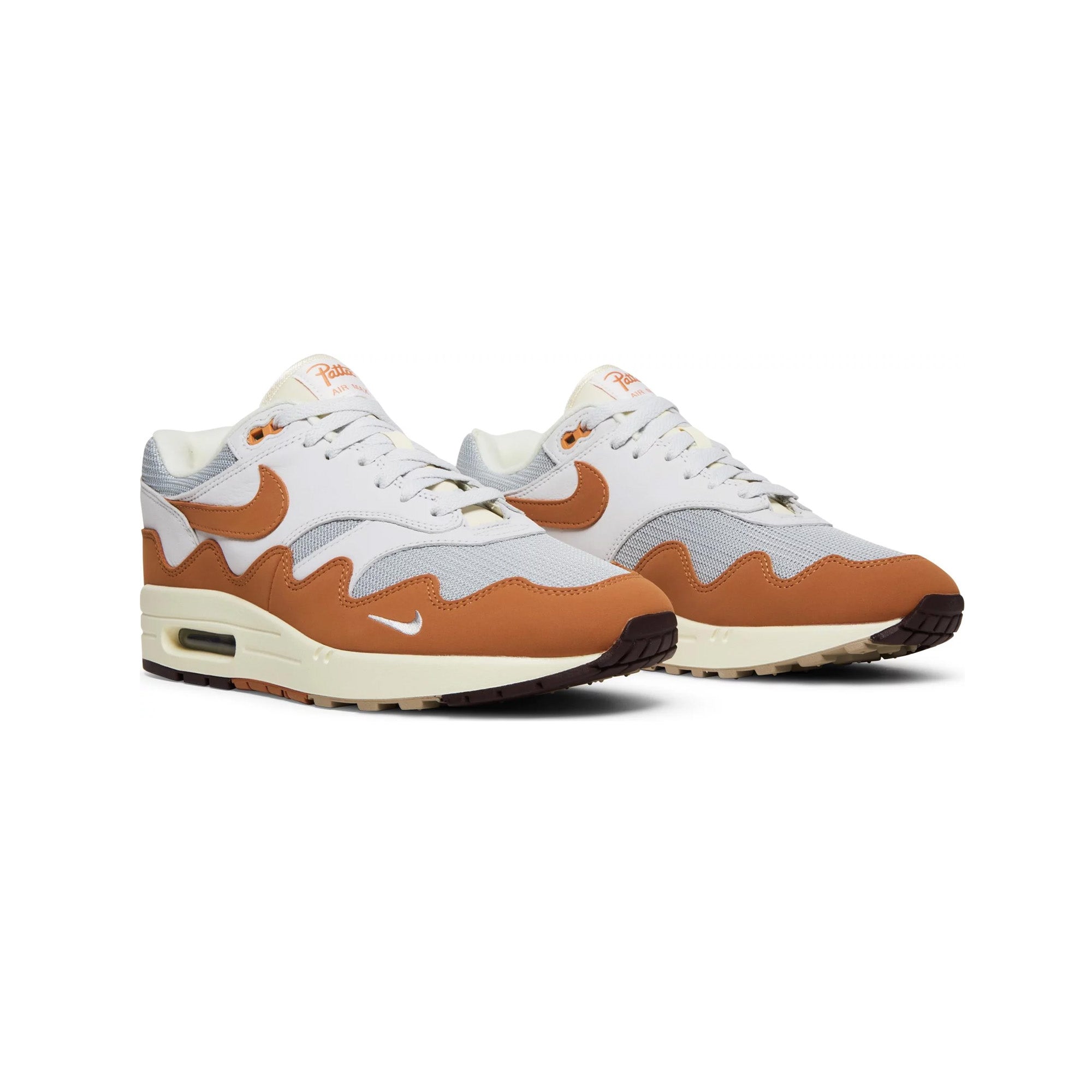 Nike Air Max 1 'Patta Waves Monarch' Sneakers with Bracelet (2021) - Men's Running Shoes for Casual Wear & Street Style Fashion