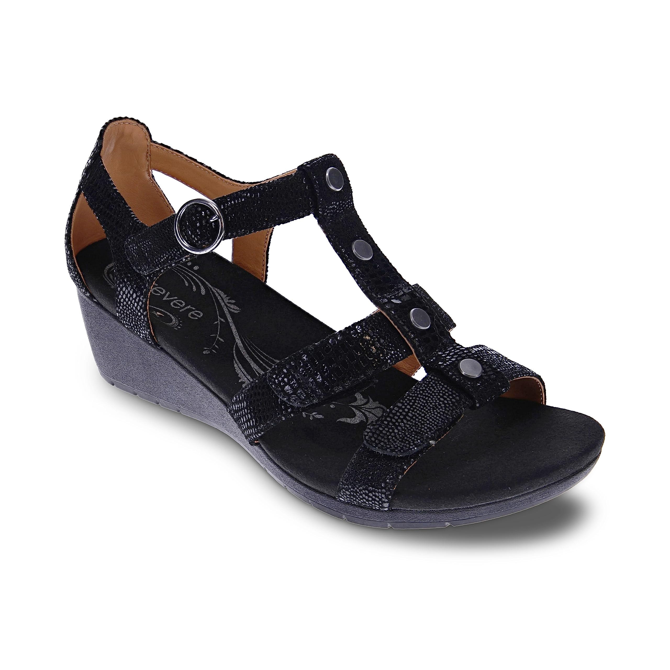 Revere Women's Nassau Leather Sandals - Comfortable & Stylish Casual Sandals for Summer, Beach, and Everyday Wear