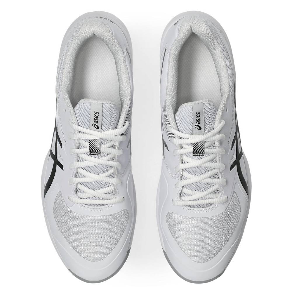 ASICS Game FF Men's Tennis Shoes - White/Black - High-Performance Court Shoes for Competitive Play & Training - Perfect for Hard Court Matches & Tennis Practice Sessions