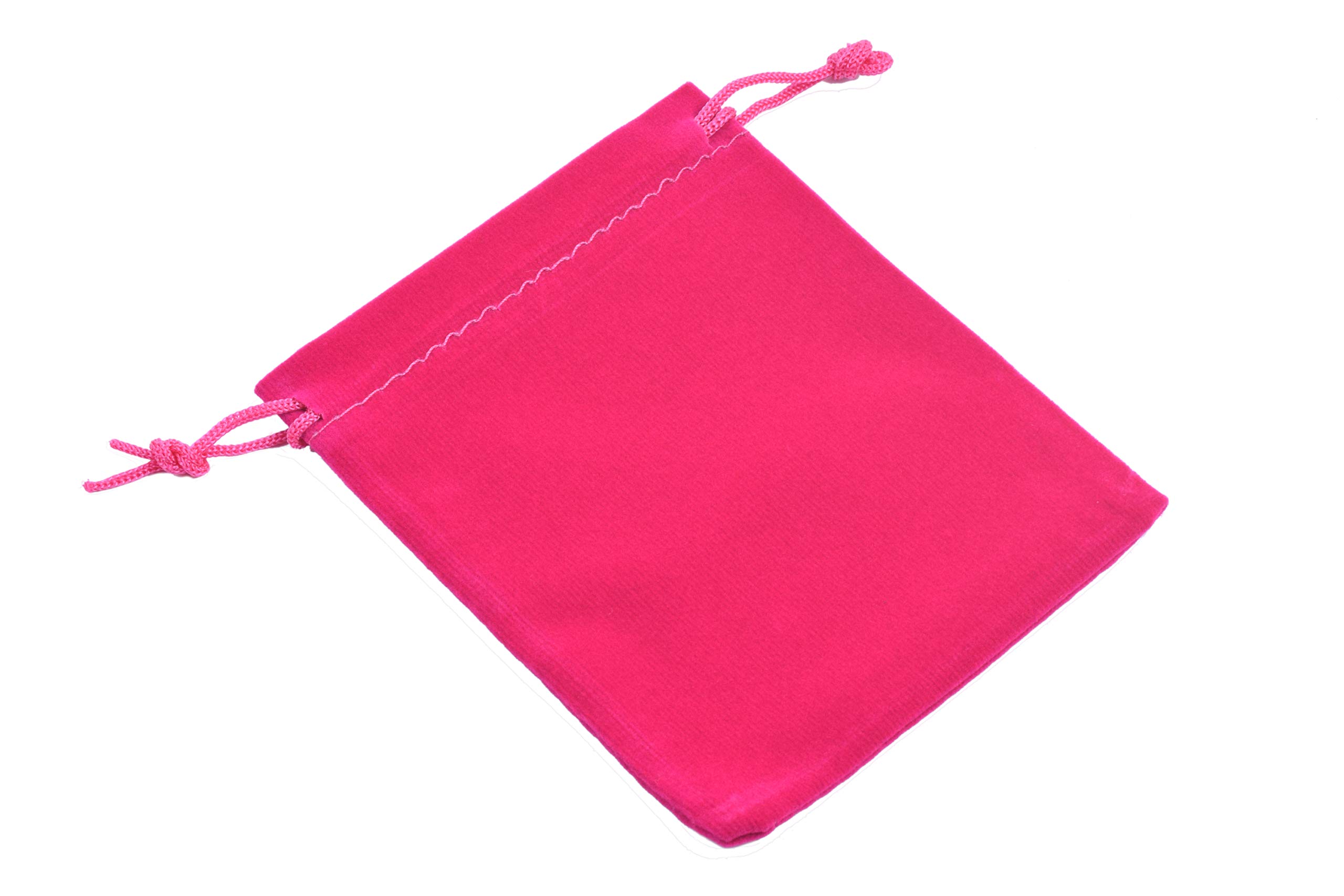 50pcs Small Rose Velvet Drawstring Bags - Jewelry Pouches, Wedding Favor Bags, Party Gift Bags for Candy & Small Gifts (2.8x3.6 Inch) - Perfect for Bridal Showers, Baby Showers & Birthday Parties