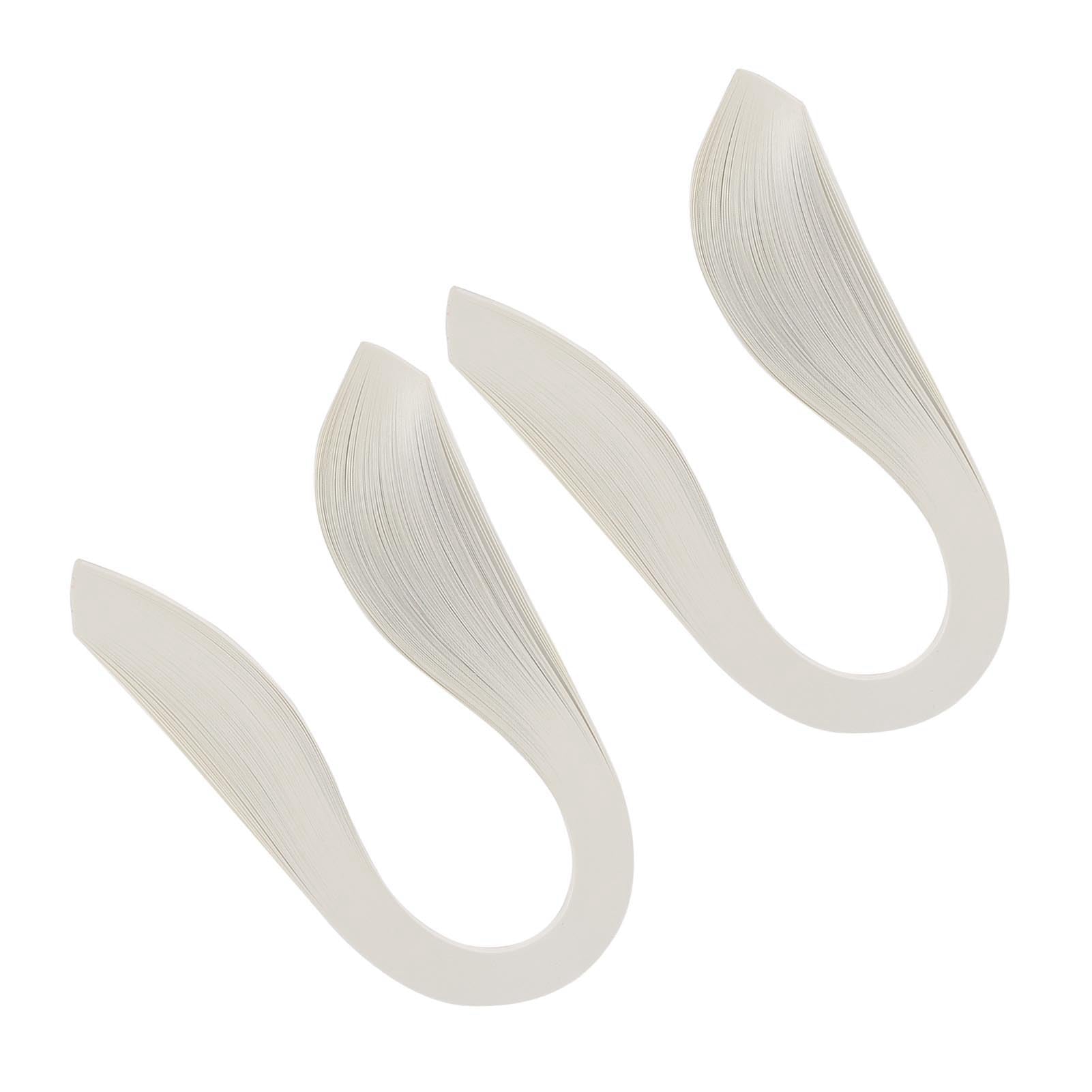 KooingTech 600-Piece Paper Quilling Strips Kit - 5 Pack of 390x3mm Ivory White Quilling Paper for DIY Crafts, Scrapbooking & Card Making | Perfect for Beginners & Handmade Decorations
