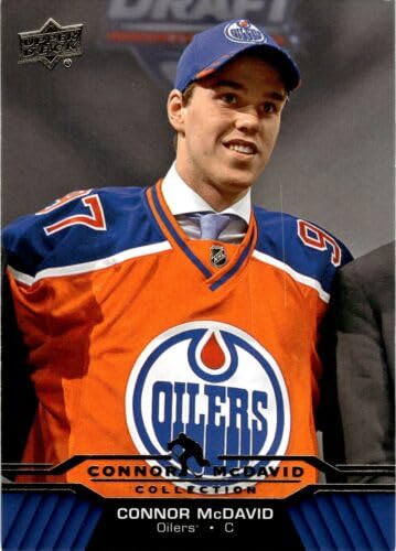 2015-16 Upper Deck Connor McDavid Rookie Card #CM1 - NHL Hockey Trading Card for Collectors, Fans & Investors | Perfect for Display, Gifts & Memorabilia Collections