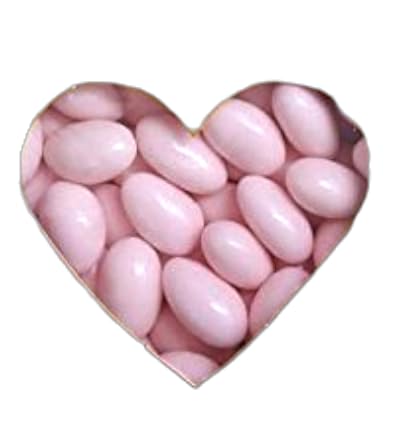 Premium Rose Almond Dragée 1KG - Delicious French Almond Confectionery for Weddings, Parties & Gifts