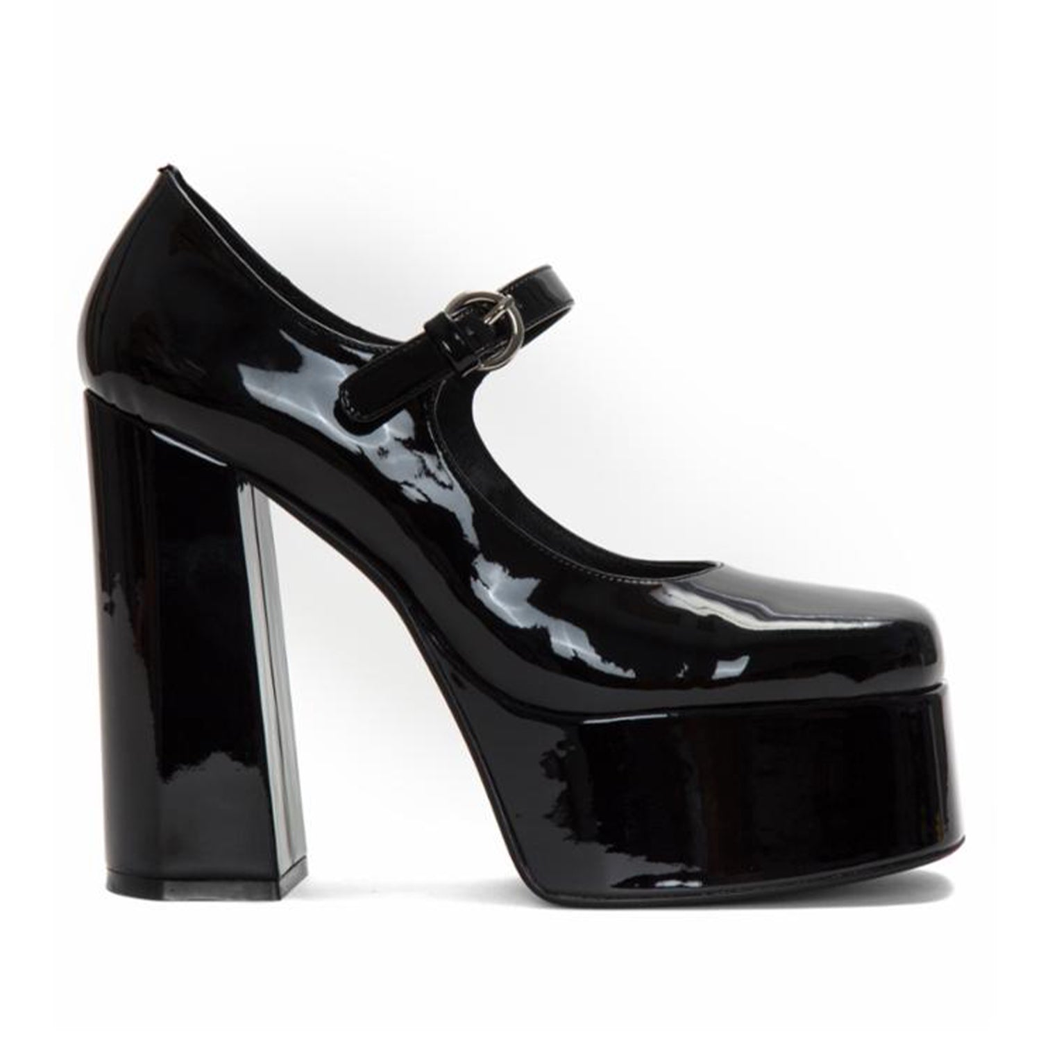 Jeffrey Campbell Women's Chillin2 Black Leather Platform Boots - Stylish & Comfortable for Casual Outings, Nightlife & Street Fashion