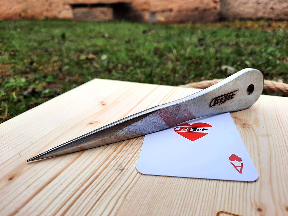 Mini Throwing Knives Set - Outdoor Throwing Game for Adults, Teens & Kids - Perfect for Backyard, Camping & Party Activities