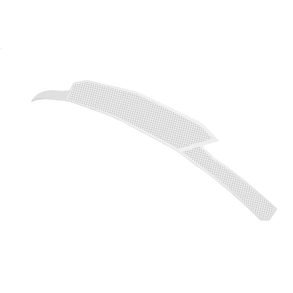 APS Compatible with Chevy Camaro 2019-2024 1SS/2SS Lower Bumper Stainless Steel Chrome Mesh Front Grill Grille Insert C75094T - Upgrade Your Car's Style & Protection for Street Racing & Car Shows