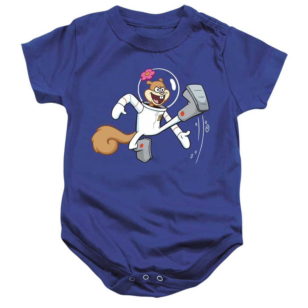 LOGOVISION Spongebob Karate Sandy Unisex Baby Bodysuit - Cute Cartoon Infant Onesie for Boys & Girls - Perfect for Playtime, Birthday Gifts & Photo Shoots