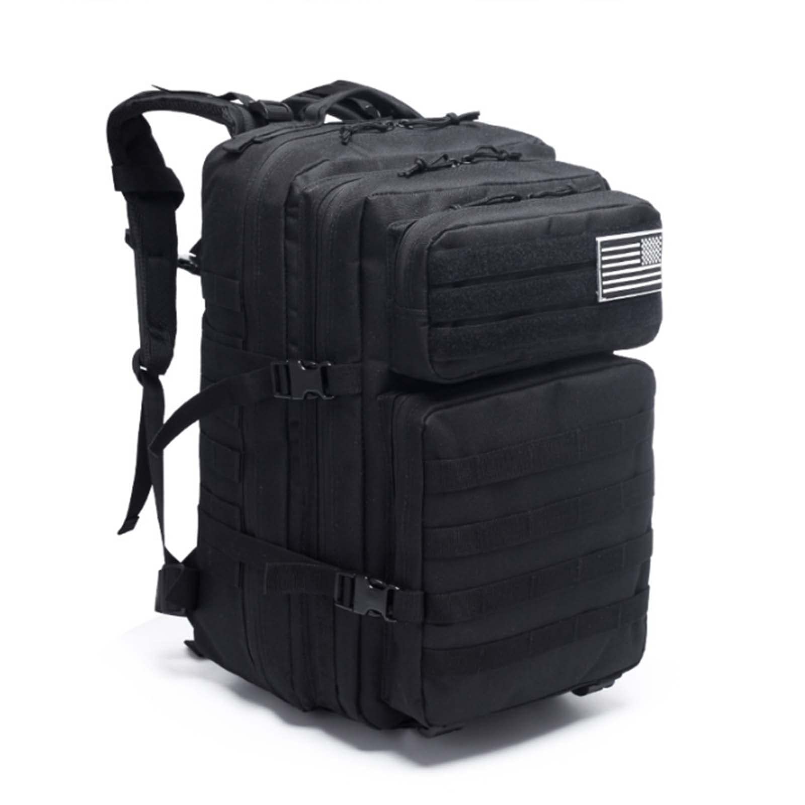 Faniss' 30L Tactical Military Backpack - Waterproof Camo MOLLE Army Backpack for Outdoor Hiking, Camping, Travel & Survival Gear | Perfect for Wilderness Adventures, Airsoft Games & Emergency Preparedness