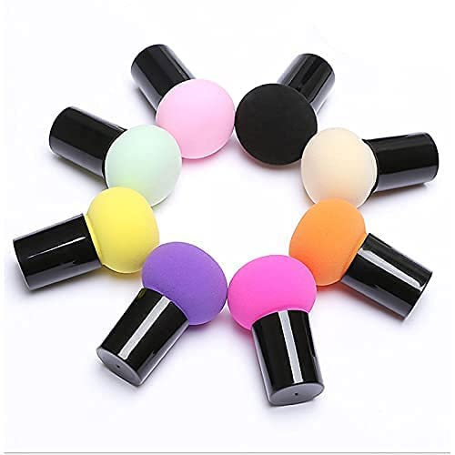 Premium Makeup Sponge Set - 8 Pack Mushroom Shape Beauty Blender for Liquid, Cream & Powder Foundation - Smooth Cosmetic Puff for Flawless Application - Ideal Gift for Makeup Lovers (Home & Professional Use)
