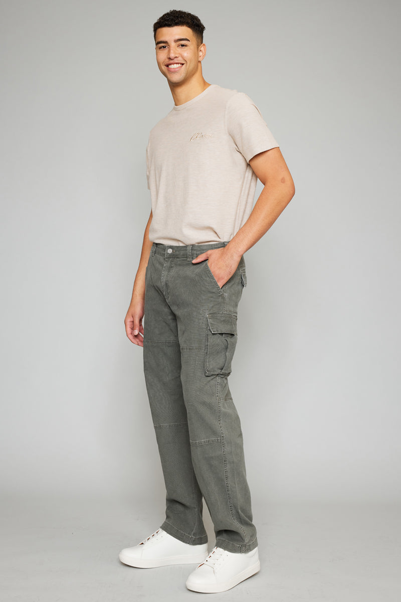 Keith Olive Cargo Pants for Men - Durable Military Style Tactical Pants with Multiple Pockets | Perfect for Hiking, Outdoor Adventures & Casual Wear