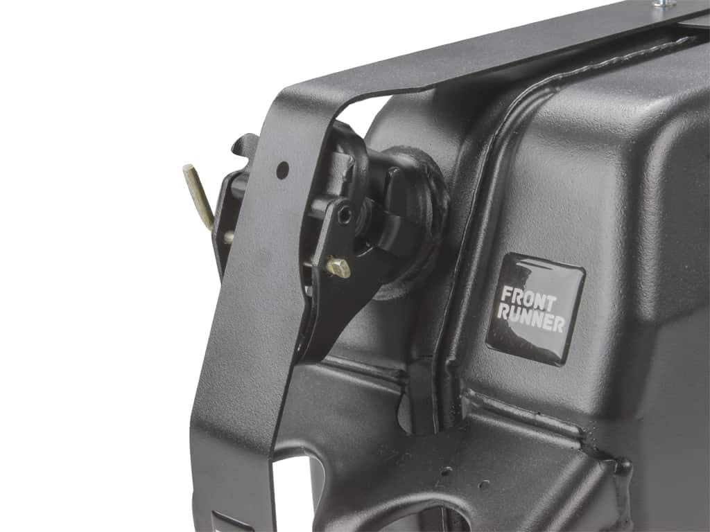 Single Jerry Can Holder - Heavy Duty Metal Gas Can Holder for Trucks, Jeeps & Off-Road Vehicles - Secure Storage Solution for Camping, Emergency Prep & Outdoor Adventures