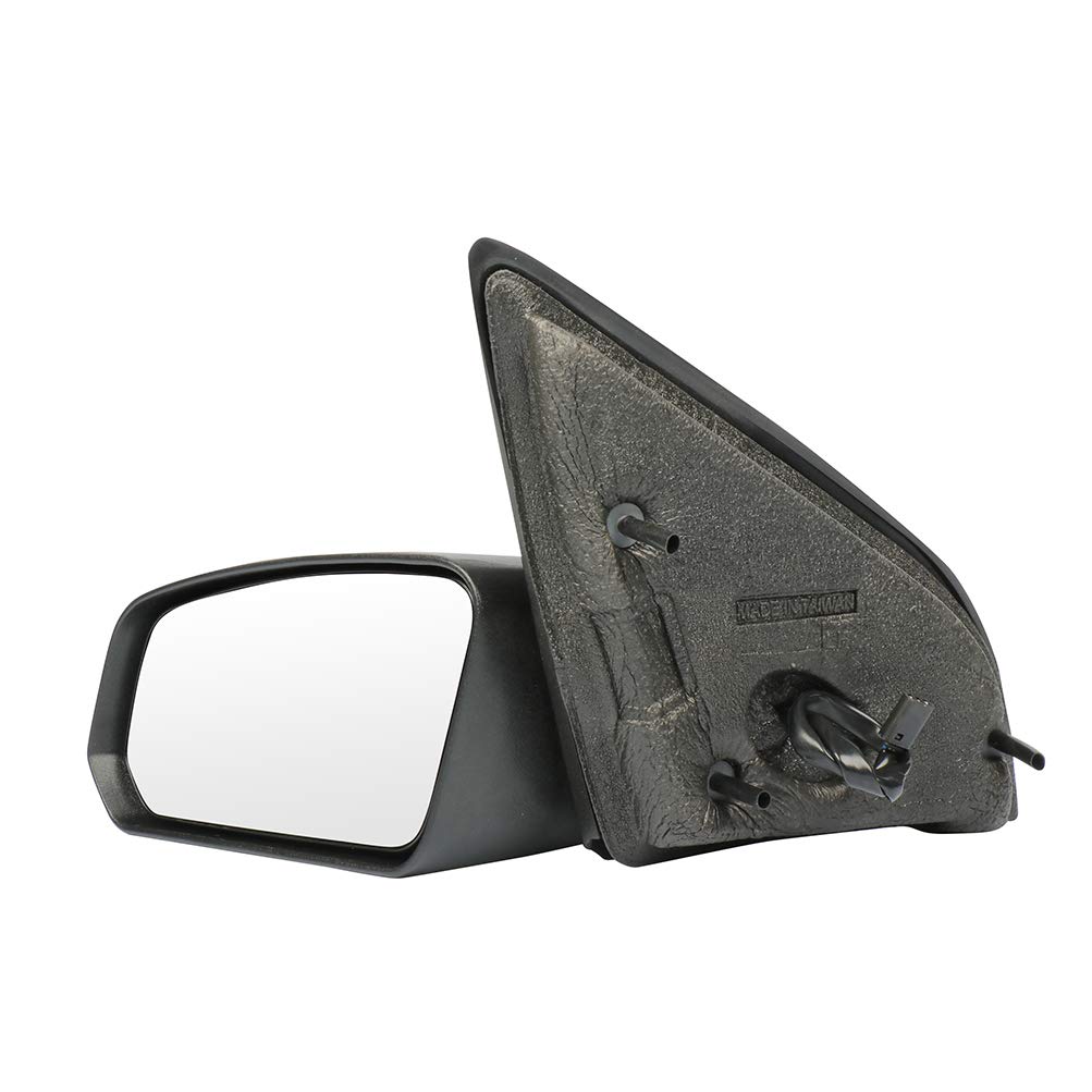 SCITOO Left Side View Mirror Replacement for 2003-2007 Saturn ION - Power Non-Folding Driver Side Exterior Mirror (Black, GM1320267) - Perfect for Parking Assistance and Blind Spot Visibility